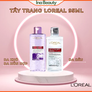 (Mini) Tẩy Trang Loreal Mini Michellar Water Làm Sạch Sâu Size Du Lịch Tiện Lợi 95ml