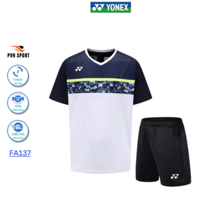 Áo cầu lông, quần cầu lông Yonex FA137 chuyên nghiệp mới nhất sử dụng tập luyện và thi đấu cầu lông FAVAHI SPORT