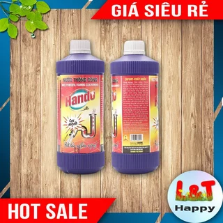 Nước thông cống Siêu Mạnh Hando 1L