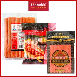 [SHIP HCM] Thanh surimi hương cua - Thanh cua cuộn kimbap, thả lấu, nấu soup