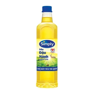 Dầu đậu nành simply   chai 1L