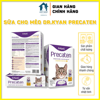 Sữa Cho Mèo Dr.kyan - Sữa Bột À PetShop Giúp Mèo Cảm Thấy Ngon Miệng Hơn, Bồi Bổ Cơ Thể, Phát Triển Toàn Diện Hộp 110g