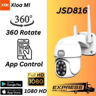 XIAOMI STYLE JSD816AP Camera 360 độ HD Camera quan sát không dây - Chống nước ngoài trời, IP65, Bảo vệ an ninh zoom kỹ t