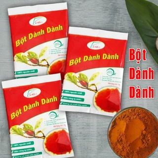 Combo 3 gói bột dành dành 50g hàng loại 1 sấy lạnh dùng nấu xôi làm bánh