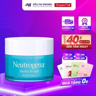 Kem Dưỡng ẩm Neutrogen.a Hydro Boost Water Gel Cream Aqua Gel, Aqua Cream 50ML Chính Hãng PP bởi Shinjiru