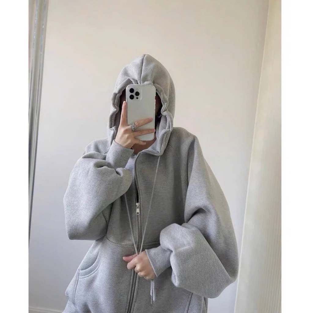 Áo Khoác Hoodie Nam Nữ Có Nón Form Rộng Thiết Kế Túi Bụng Tiện Lợi Cao Cấp