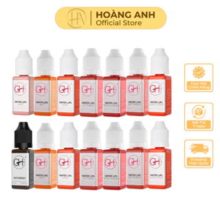 [CHAI VUONG] Mực Môi Nano Liquid gh chính hãng Mỹ - Mực hữu cơ GH phun môi đẹp siêu bám nhanh lên màu