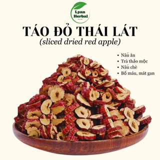 Táo đỏ thái lát (shop bán loại ngon) bổ máu nấu trà thảo mộc trà táo đỏ bồi bổ khí huyết ngủ ngon thải độc