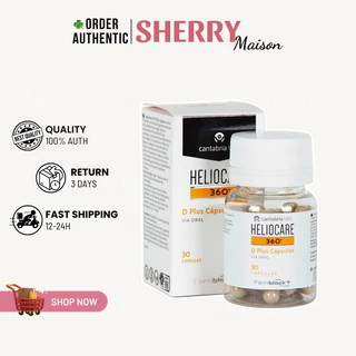 [BILL] VIÊN UỐNG CHỐNG NẮNG HELIOCARE D PLUS 30 VIÊN