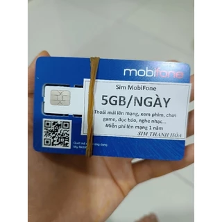 SIM MOBIFONE 12MDT50 5GB/NGÀY [CÓ ESIM]