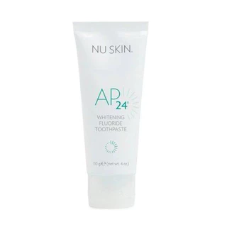 Kem đánh răng trắng sáng AP24 Nuskin Whiteing Flouride Toothpaste 110g trắng sáng, hết hôi miệng, ngừa sâu răng