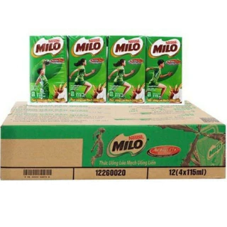 Thùng sữa Milo ca cao lúa mạch 115mlx 48 hộp