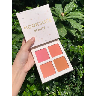 Bảng má hồng của Moonslice Beauty Blushing Moon 4 ô