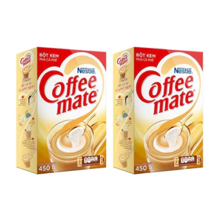 Combo 2 hộp bột kem coffee mate nestle 450g, pha trà sữa, cafe- có ship hỏa tốc HCM