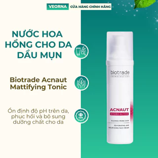 Nước Hoa Hồng Cho Da Dầu Mụn Biotrade Acnaut Mattifying Tonic - 60ml