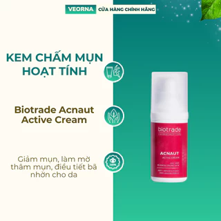 Kem Chấm Mụn Hoạt Tính Biotrade Acnaut Active Cream - 30ml