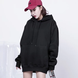 Áo khoác nỉ Hoodie có nón nam nữ phong cách siêu đẹp vải dày from rộng túi trước tay phòng bo đẹp D0