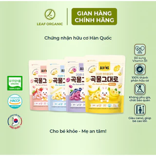 Thực phẩm bổ sung bánh gạo lứt cho bé Alvins 30g