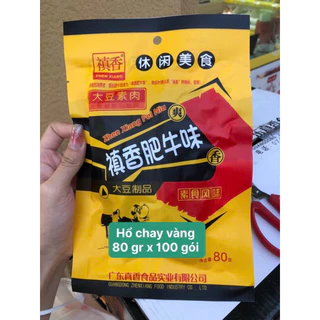 Thịt hổ cay chay Trung 10k/2 gói 40gr