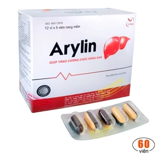 Bổ gan ARYLIN (Arginin 240mg) - tăng cường chức năng gan (60 viên)