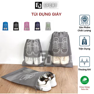 Túi Đựng Giày Dép Họa Tiết Bảo Quản Khi Đi Du Lịch Cất Tủ Giày Chống Bụi Bẩn Ám Mùi Đa Nang Tiện Dụng - Eo.psortdz