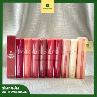 Son tint bóng Romand Juicy See Through Matte Tint 5.5g màu 13 20 21 23 - Vamima