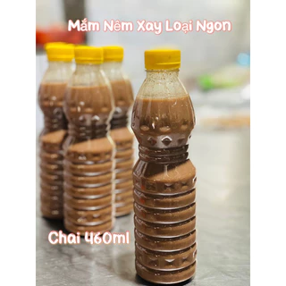 Chai 460ml _ Mắm Nêm( Mắm đục ) Cá Cơm Xay- Loại 1 Siêu Ngon- Thơm_Chính Gốc Bình Định