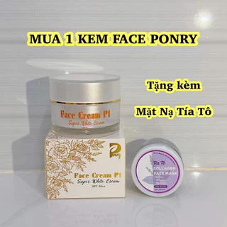 KEM FACE P1 CREAM PONRY CHÍNH HÃNG (TẶNG KÈM QUÀ)