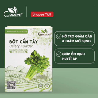 Bột cần tây nguyên chất Goce - 45g (15 gói x 3g) ST