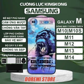 Kính cường lực Samsung M14 M10 M10s M11 M12 M13 M14 New Kingkong full màn, miếng dán bảo vệ toàn màn hình