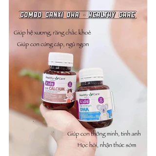 Healthy care Úc Canxi Milk Calcium và DHA bổ sung canxi và DHA cho bé