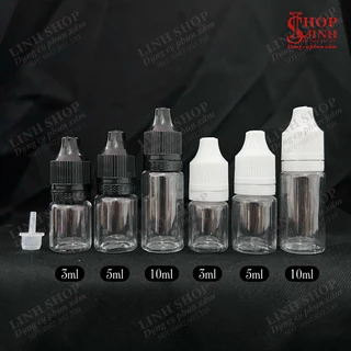 Lọ Nhựa Chiết Mực Xăm-Hũ Nhựa Chiết 3ml 5ml 10ml bình chiết mực xăm Bình 3ml (7) Linh Shop...