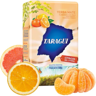 Trà Yerba Maté vị Trái Cây TARAGUI 500gram- Tặng túi lọc + kẹp trà