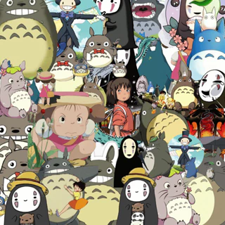 [Set 30 cái ] Ghibli STUDIO những nhân vật tiêu biểu cho seri ghibli huyền thoại . Anime Studio