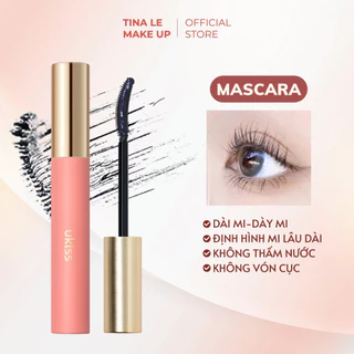 Mascara UKISS làm dài mi và cong cả ngày, chống nước, lâu trôi - Tina Lê Make Up