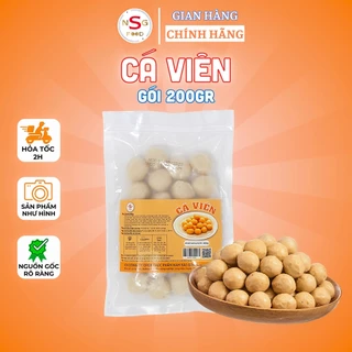 [HỎA TỐC] Cá Viên Nam Sài Gòn Food (Ô Ngon)- Túi 200gr (cá viên chiên, viên thả lẩu)