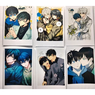 (Sẵn)Card/pola artist Anime Blue Lock nhân vật nagi, rin, isag,bachira