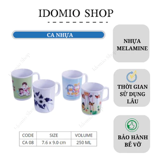 Ly Nhựa Melamine Có Quai- CA08