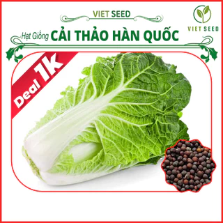 Deal 1k - Hạt Giống Cải Thảo Hàn Quốc Gói 100 Hạt - Hạt Giống 4 Mùa