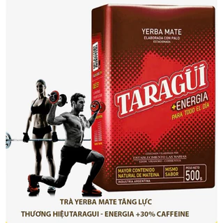 Túi dùng thử 100gram - Tặng kẹp trà + túi lọc | Trà yerba mate Taragui Tăng Lực Energia 30% caffein