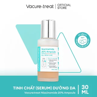 Tinh chất Serum Vacure:treat Niacinamide 20% Ampoule 30ml Sáng Da Mờ Thâm