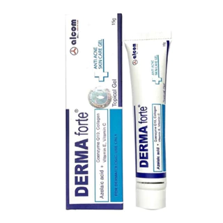 [CHÍNH HÃNG] Derma Forte Gel 15g - Mẫu Mới Advanced - Giảm Mụn Trứng Cá, Ngừa Thâm, Mờ Sẹo, Dưỡng Da