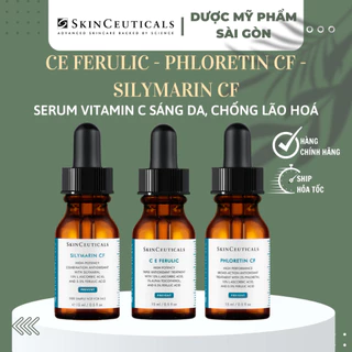 [hàng công ty] Serum vitamin C SkinCeuticals 15ml - C E Ferulic - Phloretin CF - Silymarin CF