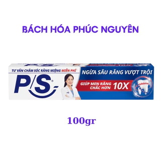 Kem Đánh Răng PS Ngừa Sâu Răng Vượt Trội 100gr date 2025