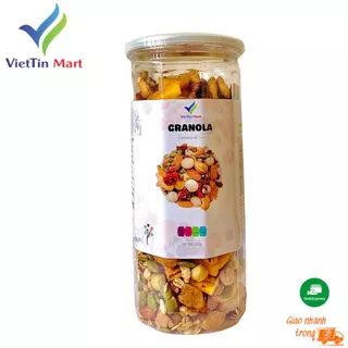 GRANOLA Ngũ Cốc Mix 10 Loại Hạt Viettin Mart 500g