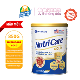 Sữa Nutricare Gold 900g Sữa dành cho người lớn và trẻ trên 10 tuổi