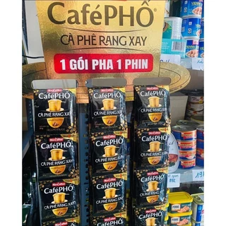 Cà Phê Phố Rang Xay dây 10 gói(15 Dây Tặng 1 Nón Bảo Hiểm