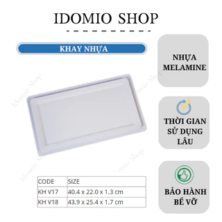 Khay Nhựa Melamine Nhiều  Size