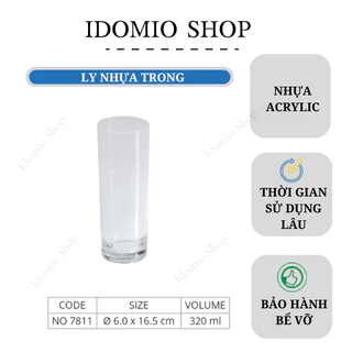 Ly Nhựa Acrylic 230ml (NO7811)