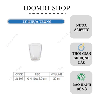Ly Uống Rượu Nhựa Trong Acrylic Cao Cấp Fataco Việt Nam - Chính Hãng - LR103
